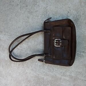 Fossil Brown Shoulder Bag